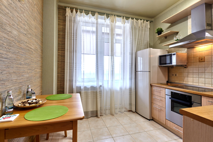 Kitchen With Dashing Interiors