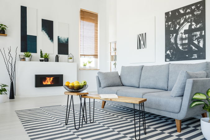Sleek Fireplace Design