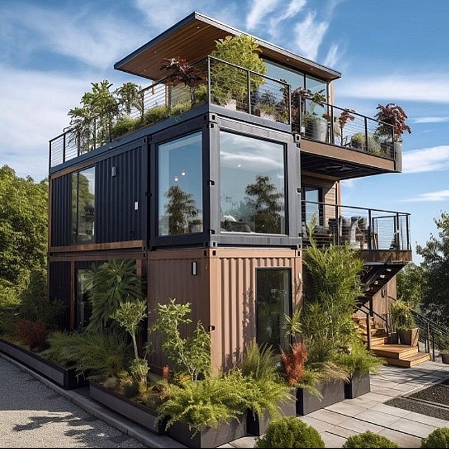 Gorgeous Container Office Building