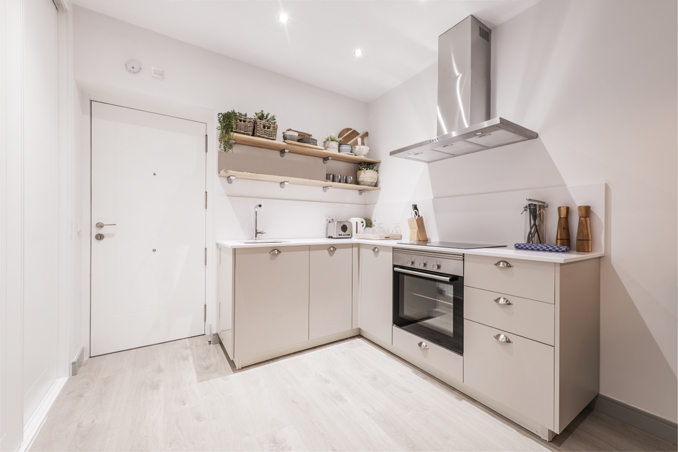 Corner Kitchen