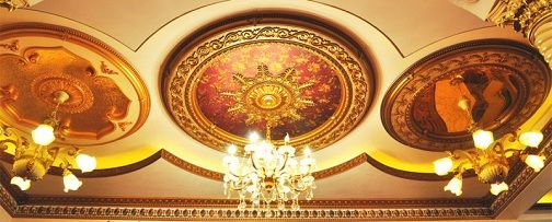 Artistic Pop Ceiling Design For Hall