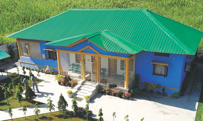 Sheet Roofing House Designs