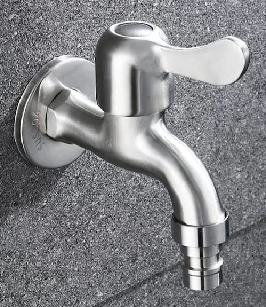 Washing Machine Tap with Wall Flange