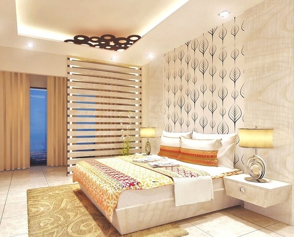 Simple Ceiling Design for Bedroom