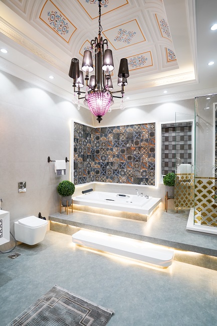 Modern Bathroom False Ceiling Design