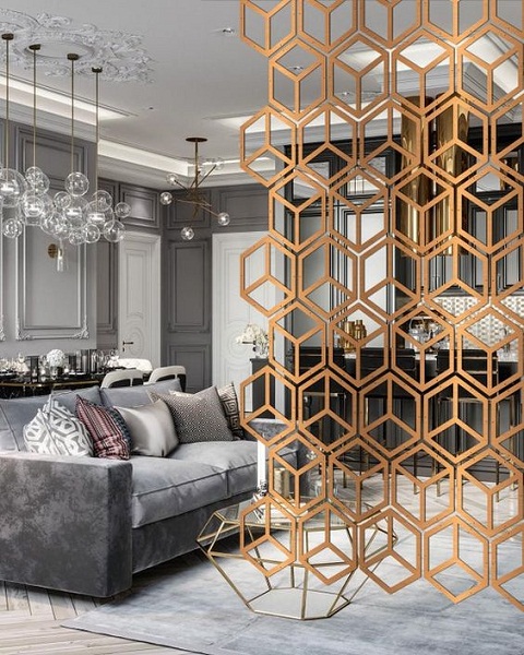 Modern Room Divider Idea