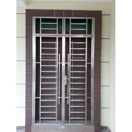 Stainless Steel Safety Door Design