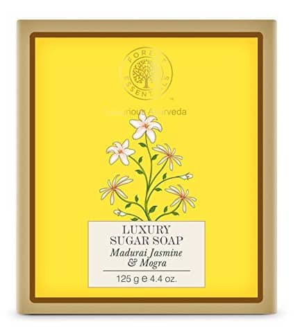 Forest Essentials Jasmine and Mogra Ayurveda Soap