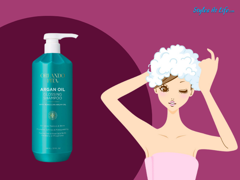 Orlando Pita Argan Gloss Shampoo