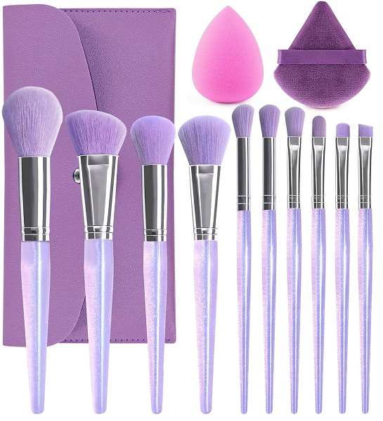 Beaky Travel Makeup Brush Set