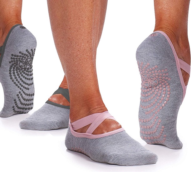 Gaiam Yoga Barre Socks