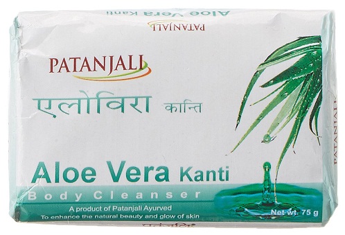 Patanjali Kanti Aloe Vera Body Cleanser Soap