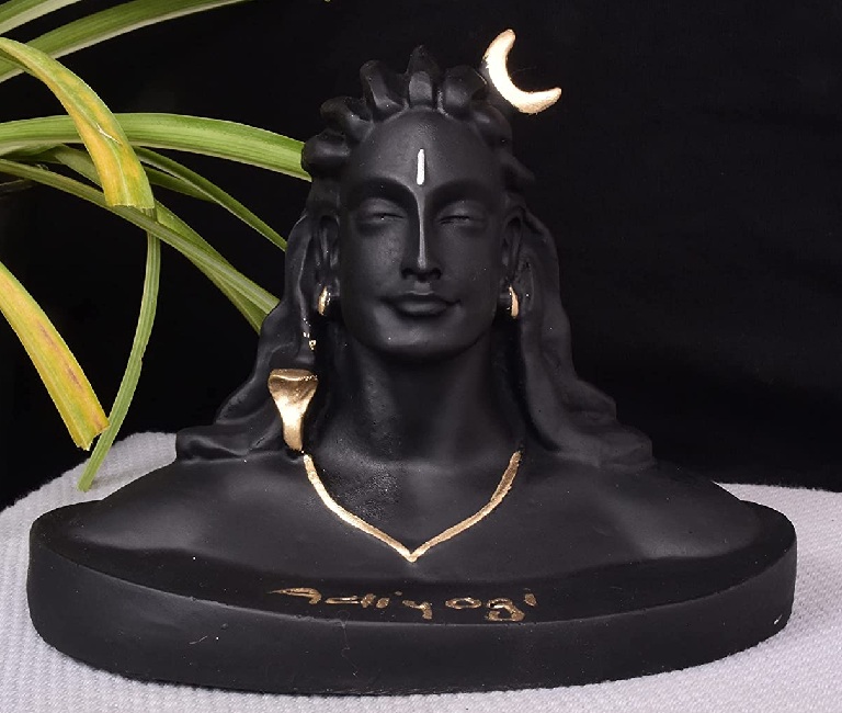 Mishti Enterprises Polyresin Adiyogi Shiva Idol