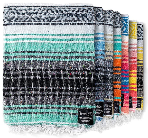 Authentic Mexican Yoga Blanket