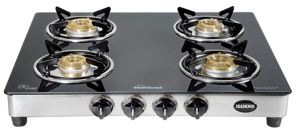 best sunflame gas stove 4 burner