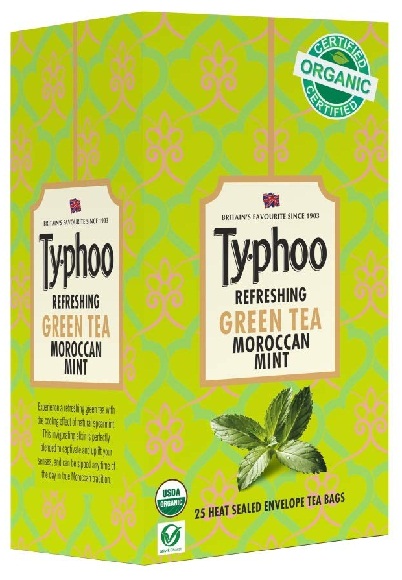 Typhoo Organic Green Tea - Moroccan Mint