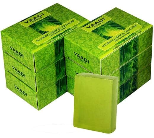 Vaadi Herbals Alluring Neem Tulsi Soap For Oily Skin