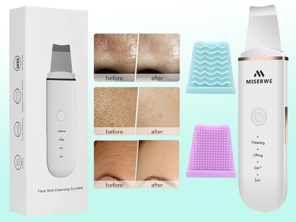 Face Skin Scrubber and Blackhead Remover Tool