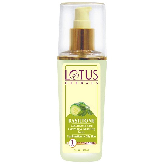 Lotus Herbals Basiltone Clarifying & Balancing Skin Toner Liquid