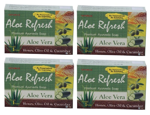Yeturu's Aloe Refresh Premium Soap
