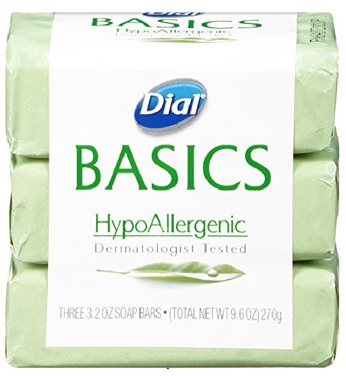 Dial Basis Hypoallergenic Soap Bar