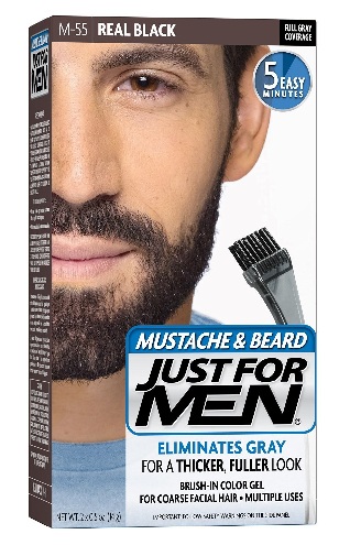 Just for Men Brush in Color Gel For Mustache and Beard