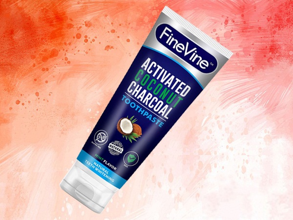FineVine Charcoal Teeth Whitening Toothpaste