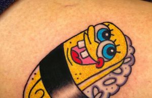 20+ Most Creative SpongeBob Tattoo Designs of All Time