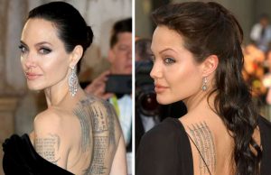 10+ Amazing Angelina Jolie Tattoos and Their Meanings