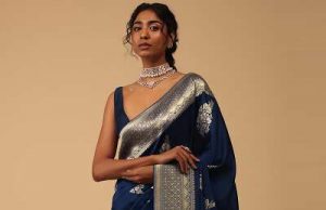 9 Stunning Designs of Indigo Sarees for Elegant Look