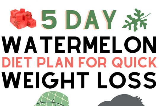 Can Watermelon Diet Help You Lose Weight Quickly?
