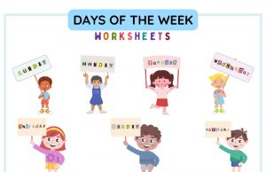 9 Worksheets for Kids to Learn the Days of the Week