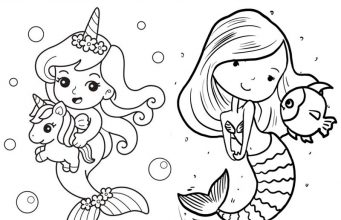 15 Creative Mermaid Coloring Pages for Fantasy Lovers