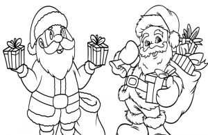 Santa Coloring Pages: 15 Festive Artwork Sheets for Kids