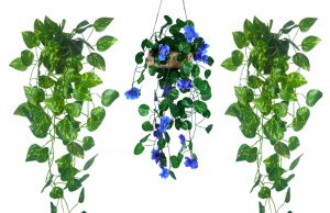 15 Beautiful Large Size Artificial Hanging Baskets for Outdoor