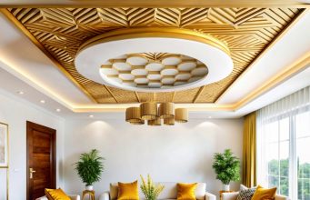 15 Luxurious Ceiling Designs for Modern Living Rooms